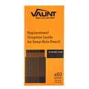Vaunt V1428011 Replacement Graphite Leads For Deep Hole Pencil-Pack Of 60