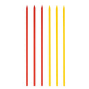 Vaunt V1428014 Replacement Yellow and Red Leads For Deep Hole Pencil-Pack Of 60