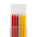 Vaunt V1428015 Replacement Yellow and Red Leads For Deep Hole Pencil-Pack Of 6