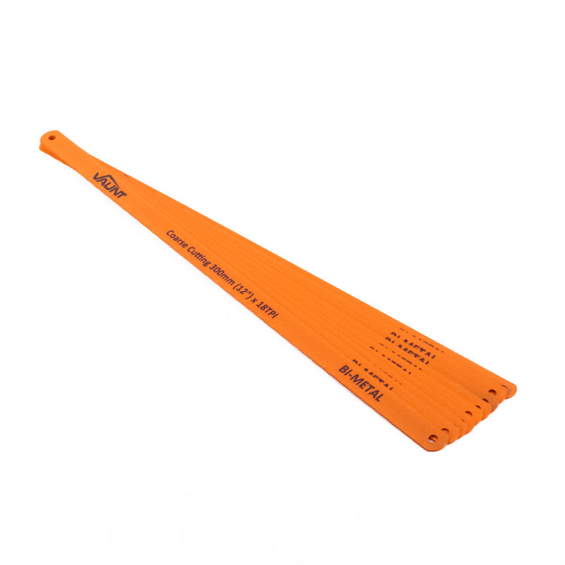 Vaunt V1440000 Hacksaw Blade 300mm 18 TPI - Pack of 10