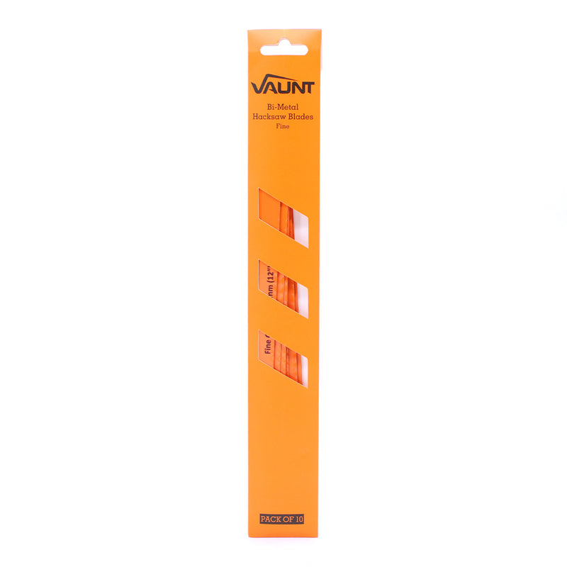 Vaunt V1440002 Hacksaw Blades 300mm 32 TPI - Pack of 10