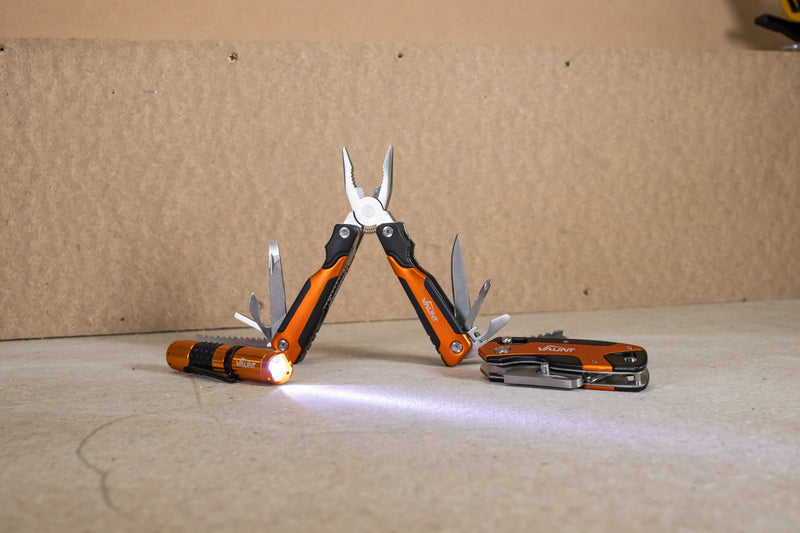 Vaunt V1443001 Multi Tool Plier, Knife and Torch Pack