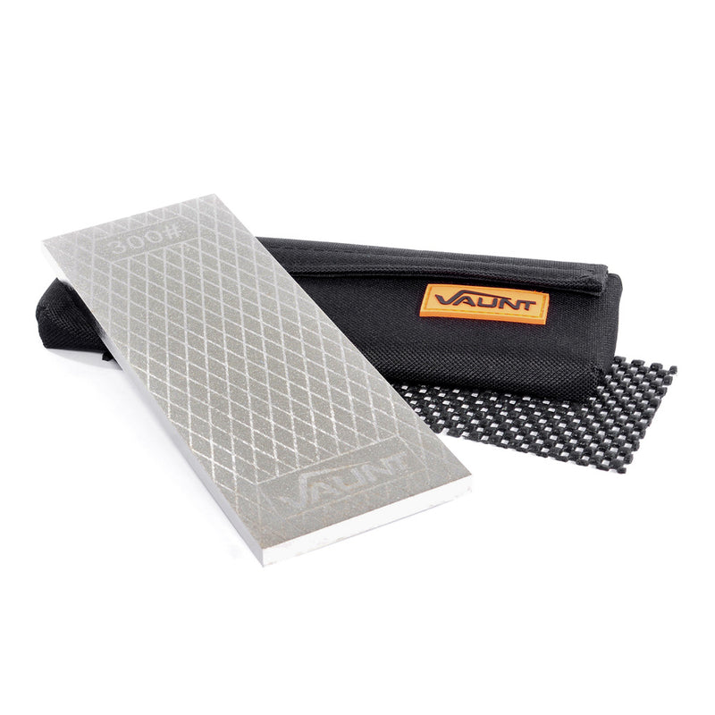 Vaunt V1444012 Diamond Sharpening Stone Double-Sided 200mm x 75mm Coarse/Medium