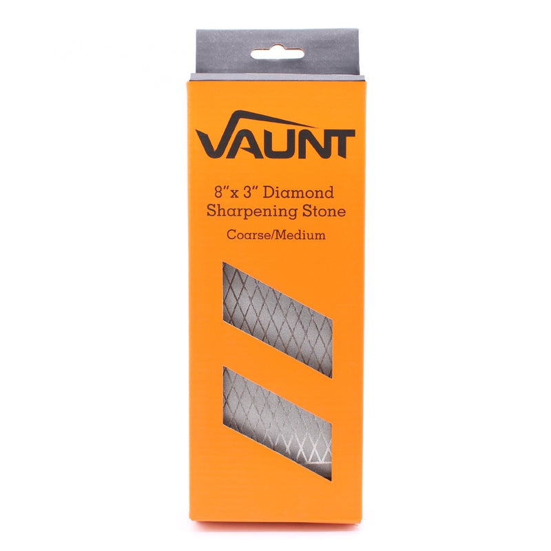 Vaunt V1444012 Diamond Sharpening Stone Double-Sided 200mm x 75mm Coarse/Medium