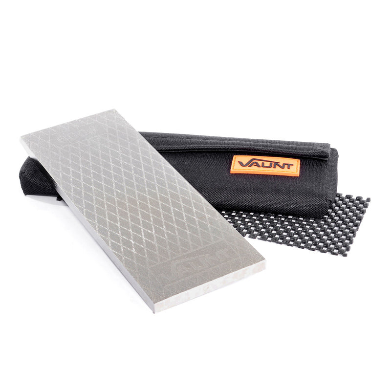 Vaunt V1444013 Diamond Sharpening Stone Double-Sided 200mm x 75mm Medium/Fine