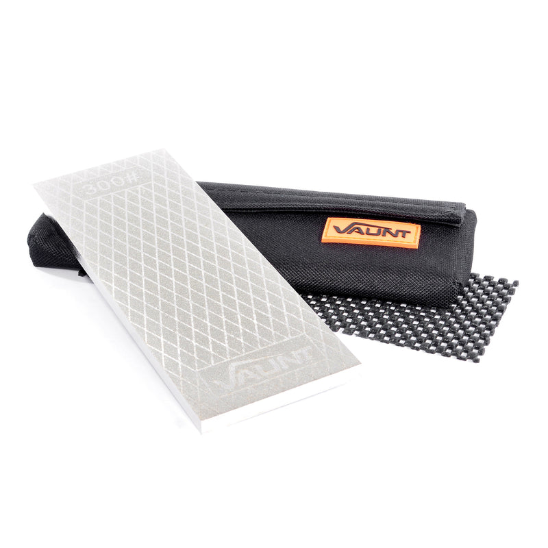 Vaunt V1444015 Diamond Sharpening Stone Double-Sided 200mm x 75mm Coarse/Fine