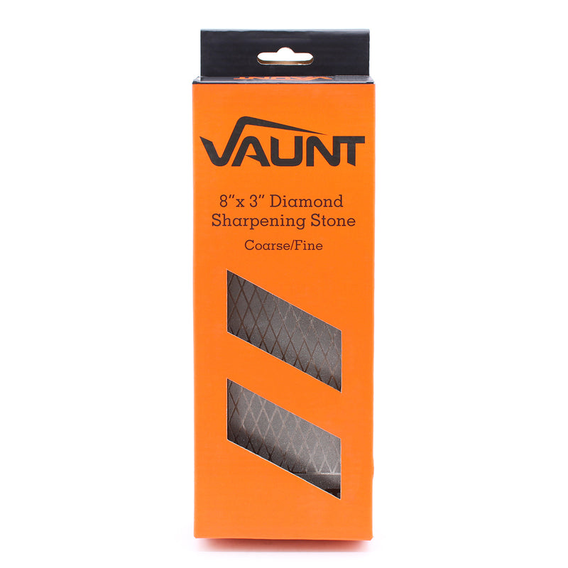 Vaunt V1444015 Diamond Sharpening Stone Double-Sided 200mm x 75mm Coarse/Fine