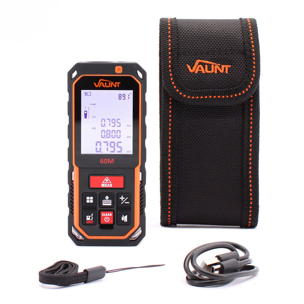 Vaunt V1501006 Professional Laser Distance Measure 60m