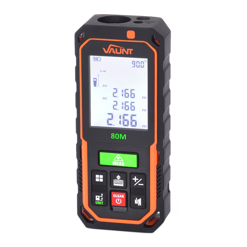 Vaunt V1501008 Professional Green Beam Laser Distance Measure 80m