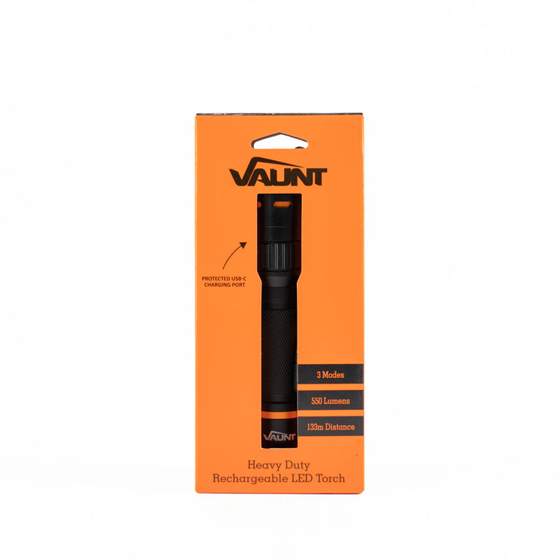 Vaunt V1612006 550 Lumen Heavy Duty Hand Torch