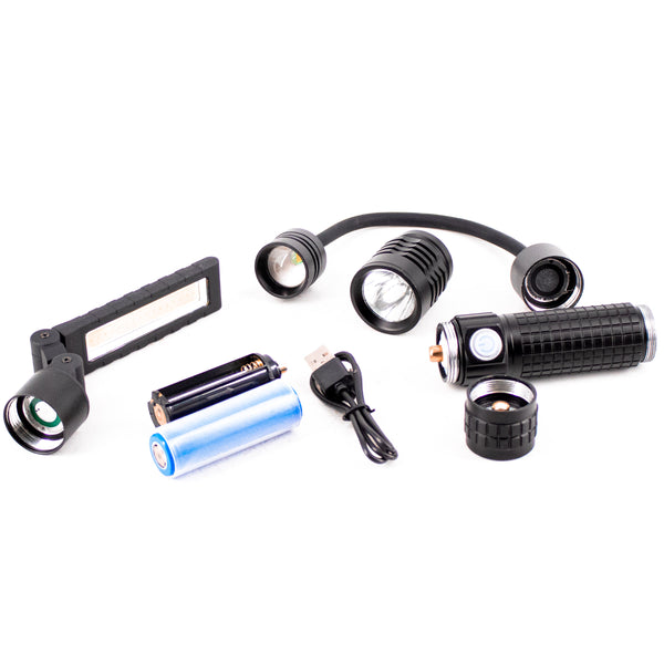 Vaunt V1612009 350 Lumen Magnetic 3-in-1 Hand Torch Kit