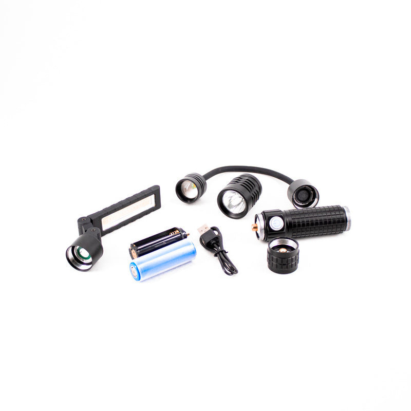 Vaunt V1612009 350 Lumen Magnetic 3-in-1 Hand Torch Kit