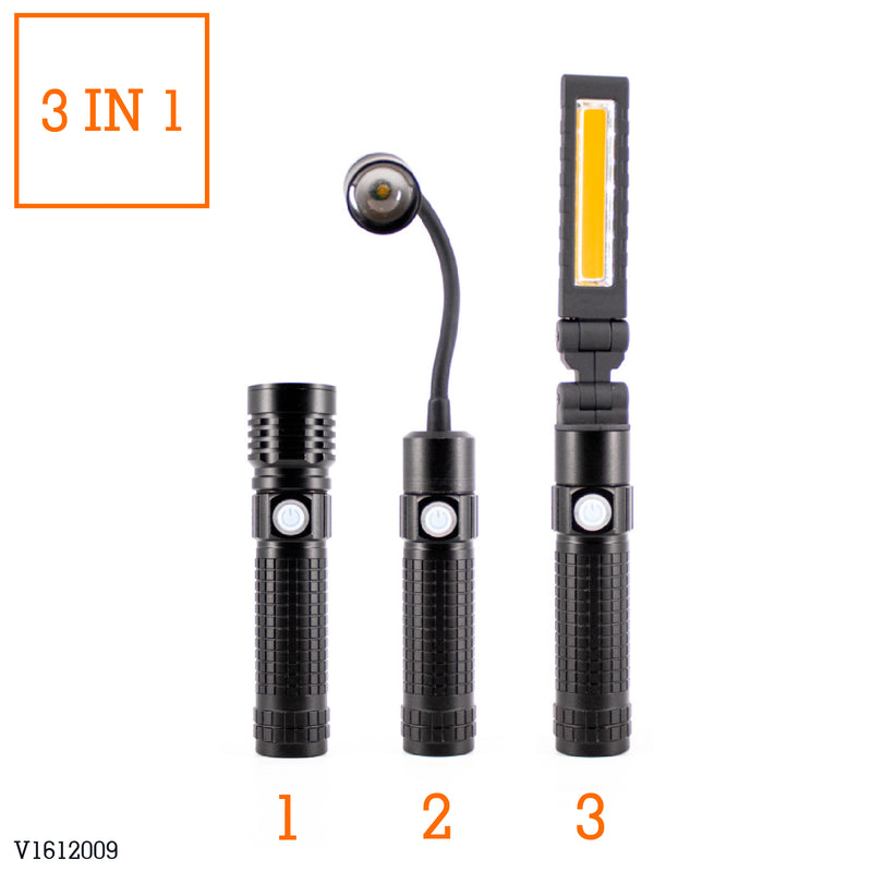 Vaunt V1612009 350 Lumen Magnetic 3-in-1 Hand Torch Kit