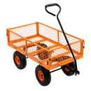 Vaunt V1712000 82Ltr Metal Garden Cart