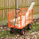 Vaunt V1712001 245Ltr Metal Garden Cart