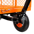 Vaunt V1712002 Heavy Duty 166Ltr Metal Garden Cart