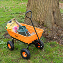 Vaunt V1712005 Heavy Duty 75Ltr Plastic Garden Dump Cart