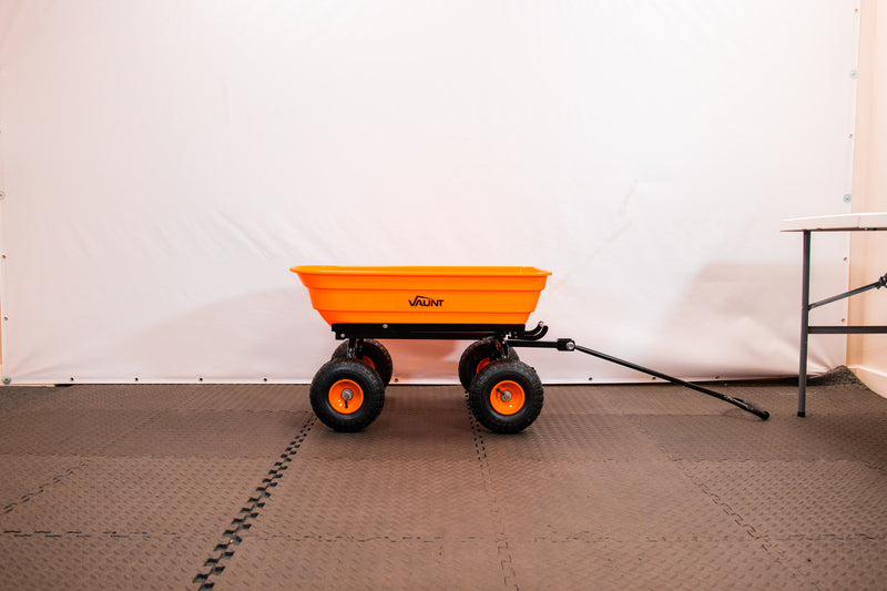 Vaunt V1712005 Heavy Duty 75Ltr Plastic Garden Dump Cart