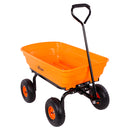 Vaunt V1712005 Heavy Duty 75Ltr Plastic Garden Dump Cart