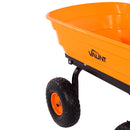 Vaunt V1712005 Heavy Duty 75Ltr Plastic Garden Dump Cart