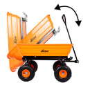 Vaunt V1712005 Heavy Duty 75Ltr Plastic Garden Dump Cart