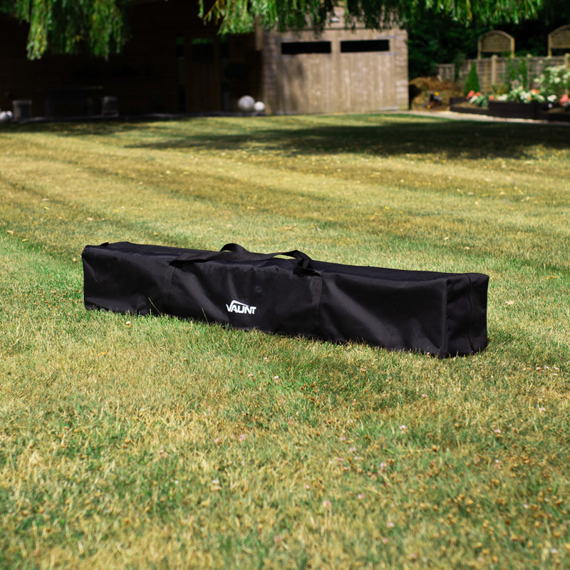 Vaunt V1903200 3m x 3m Steel Pop-Up Gazebo - Black