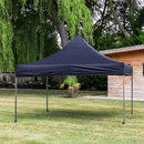 Vaunt V1903200 3m x 3m Steel Pop-Up Gazebo - Black