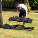 Vaunt V1903200 3m x 3m Steel Pop-Up Gazebo - Black