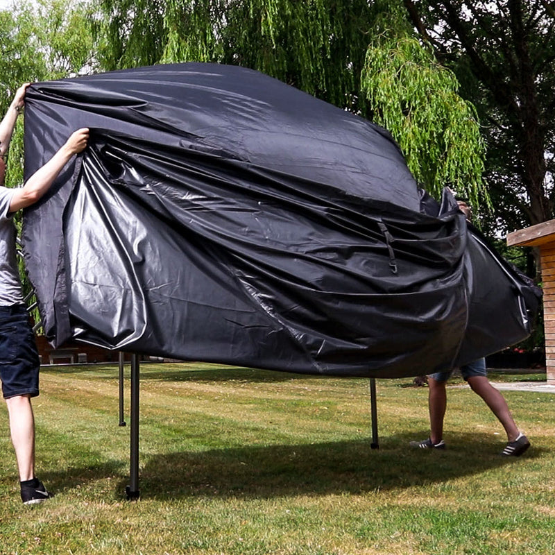 Vaunt V1903200 3m x 3m Steel Pop-Up Gazebo - Black