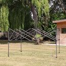 Vaunt V1903200 3m x 3m Steel Pop-Up Gazebo - Black