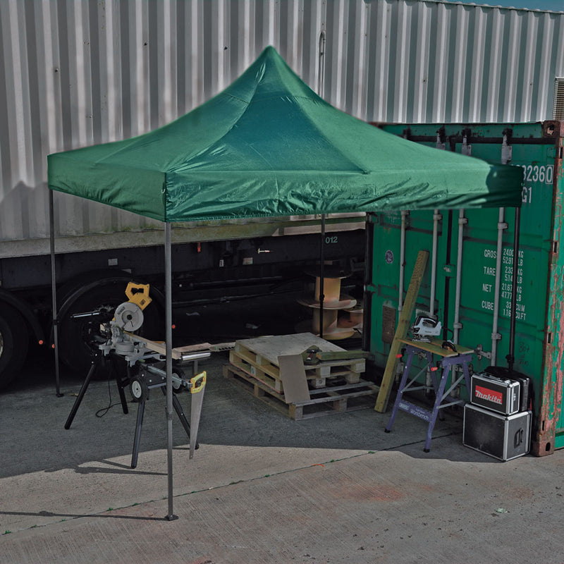 Vaunt V1903204 3m x 3m Steel Pop-Up Gazebo - Green