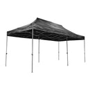 Vaunt V1903216 6m x 3m Steel Pop-Up Gazebo - Black