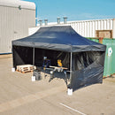 Vaunt V1903216 6m x 3m Steel Pop-Up Gazebo - Black