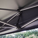 Vaunt V1903216 6m x 3m Steel Pop-Up Gazebo - Black