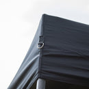 Vaunt V1903216 6m x 3m Steel Pop-Up Gazebo - Black