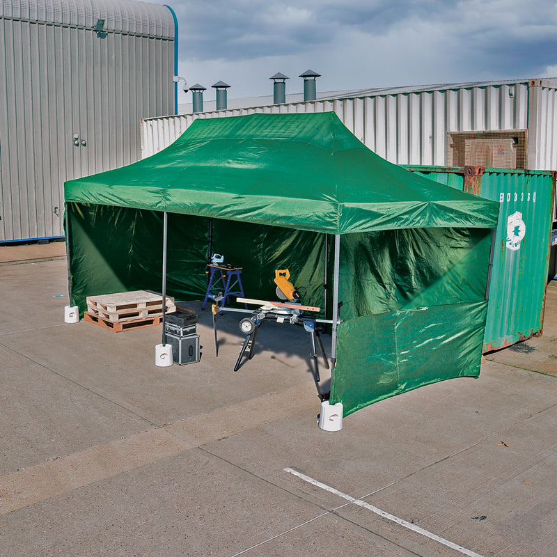 Vaunt V1903220 6m x 3m Steel Pop-Up Gazebo - Green