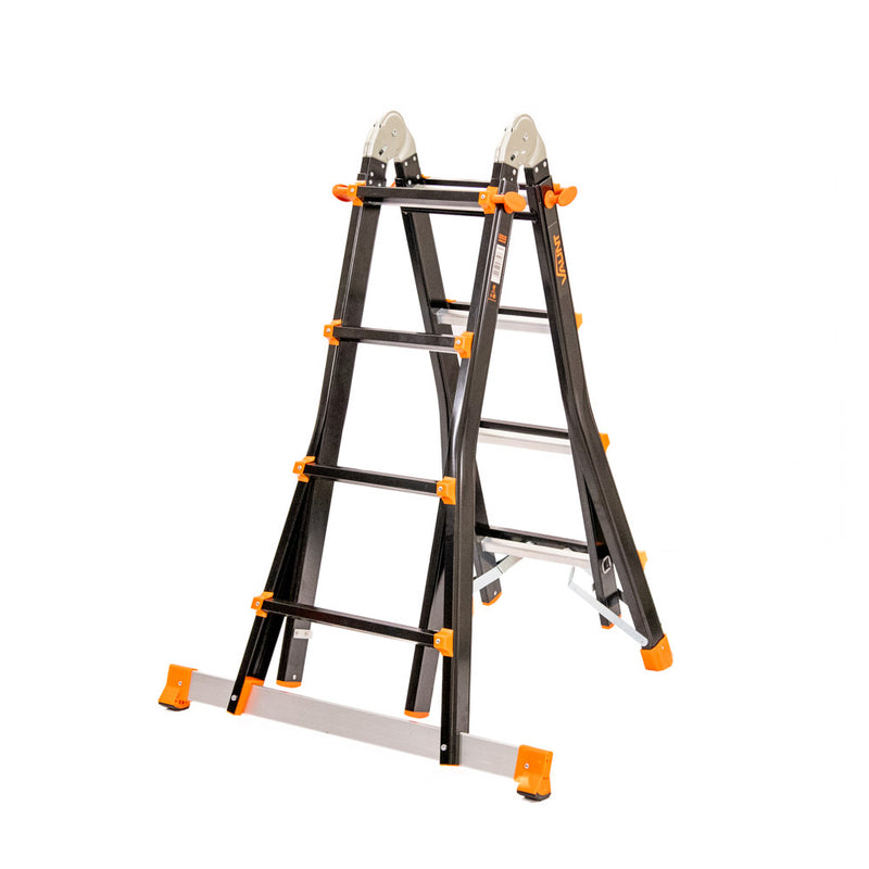 Vaunt V2002010 4 Tread Telescopic Multi-Purpose Ladder