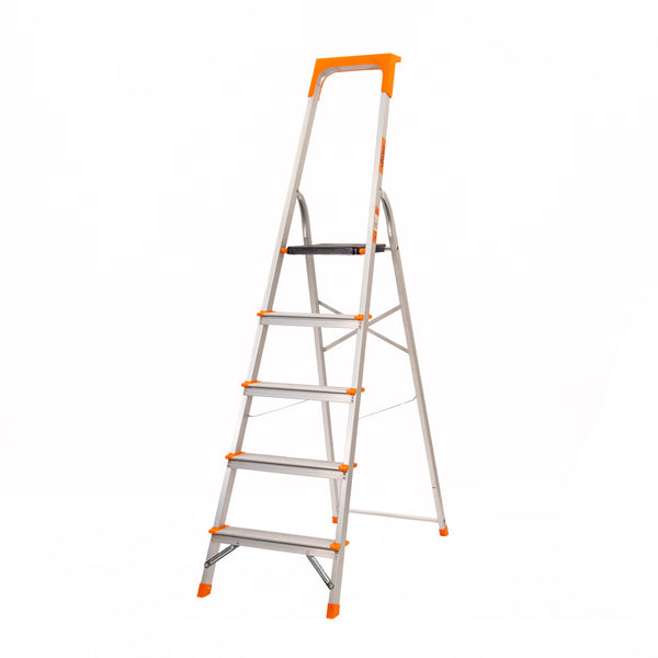 Vaunt V2002021 5 Tread Step Ladder with Tool Tray