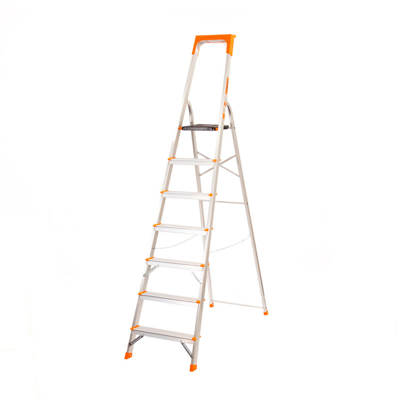 Vaunt V2002022 7 Tread Step Ladder with Tool Tray