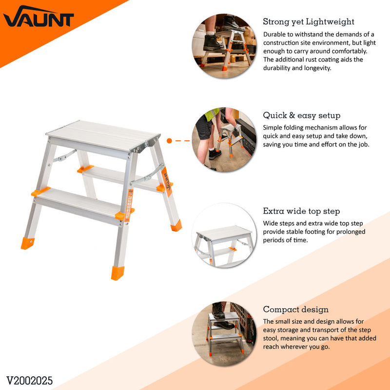 Vaunt V2002025 2 Tread Step Stool