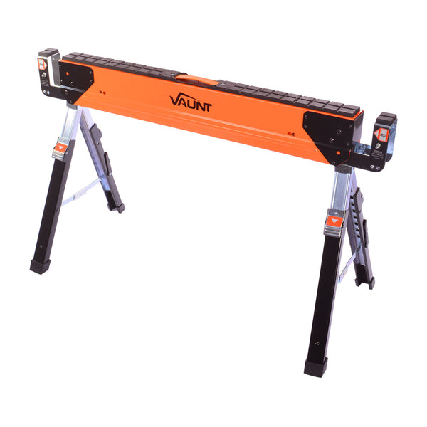 Vaunt V2003012 Heavy Duty Adjustable Height Saw Horse