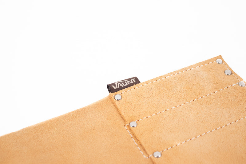 Vaunt V2208015 Suede Leather Chisel Roll 8 Pocket