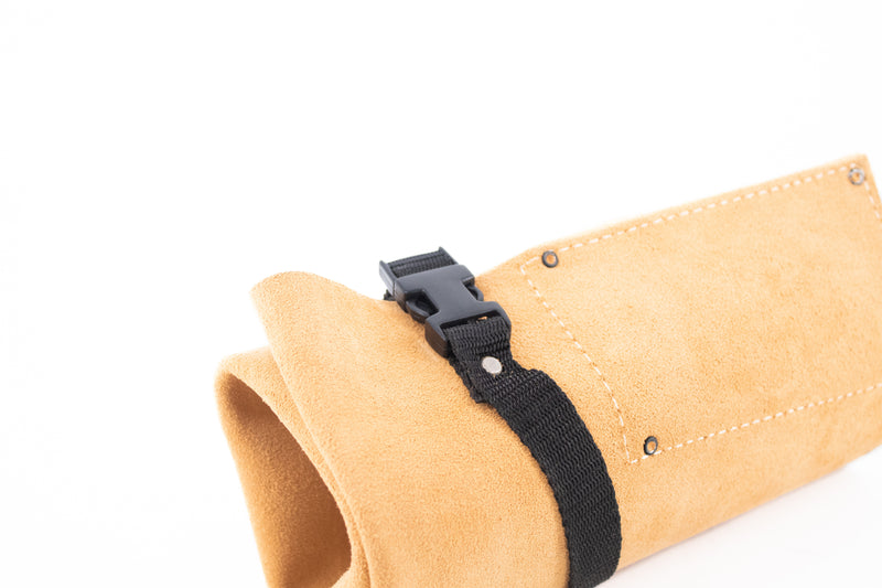 Vaunt V2208015 Suede Leather Chisel Roll 8 Pocket