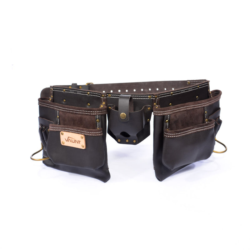 Vaunt V2208030 Leather Work Belt Set Oil Tan