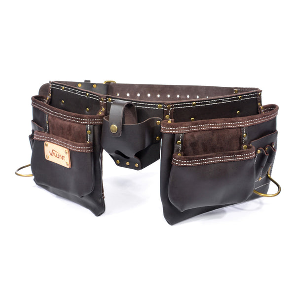 Vaunt V2208030 Leather Work Belt Set Oil Tan