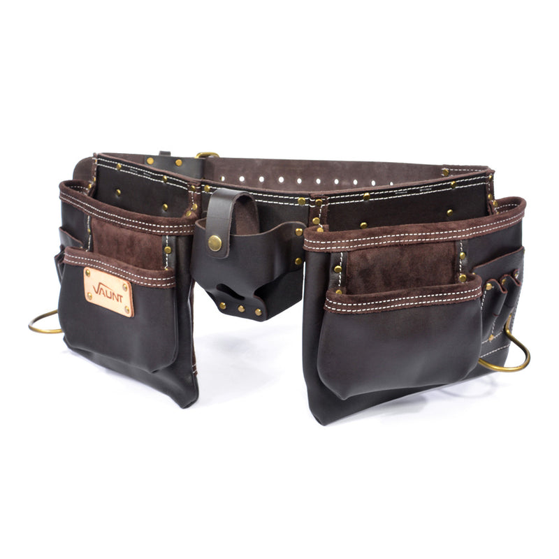 Vaunt V2208030 Leather Work Belt Set Oil Tan