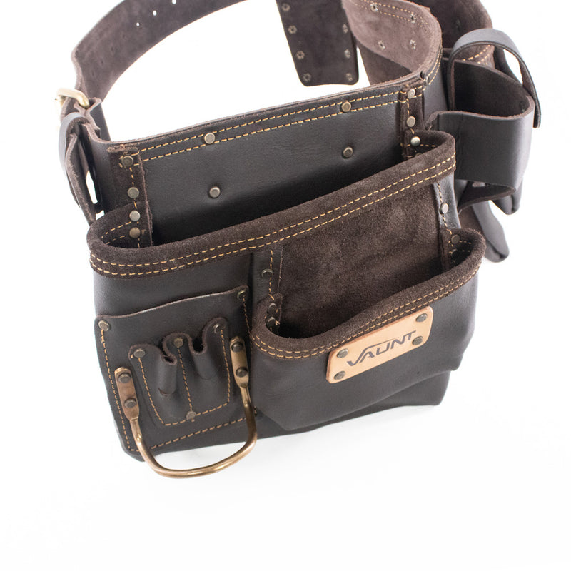 Vaunt V2208030 Leather Work Belt Set Oil Tan