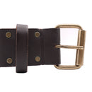 Vaunt V2301000 Leather Belt Brown Oil Tan Single Pin 2''