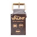 Vaunt V2301000 Leather Belt Brown Oil Tan Single Pin 2''
