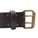 Vaunt V2301001 Leather Belt Brown Oil Tan Double Pin 2''